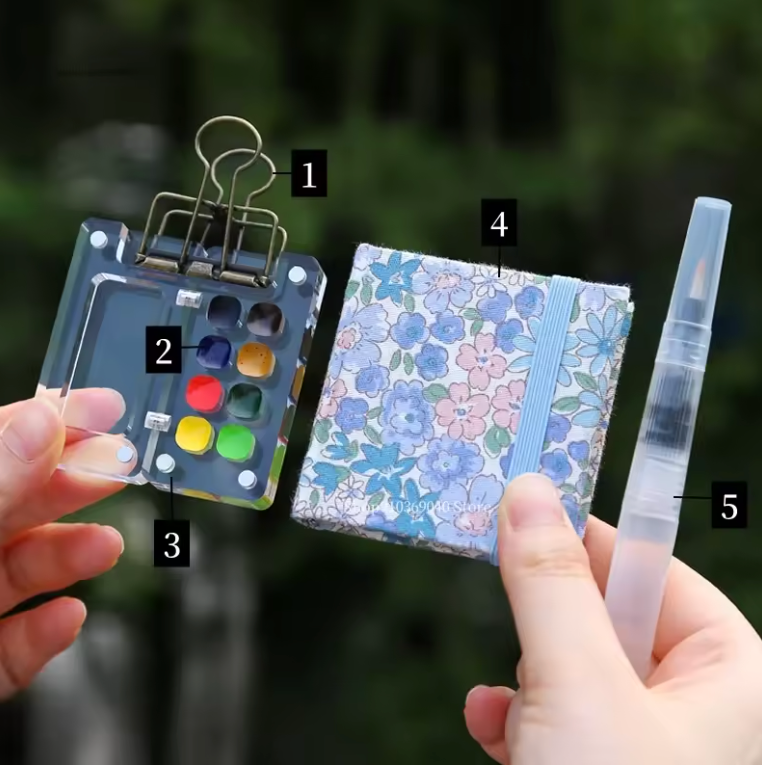 QunatroBay™ Portable Watercolor Palette