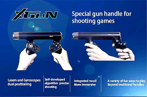 QunatroBay™ - XGUN Light Gun - Precision Shooting Controller for Immersive Gaming