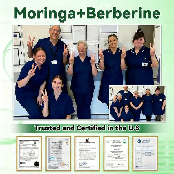 Microneedle Patch – Moringa & Berberine