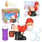 Santa Bubble Blower – Music & Bubbles