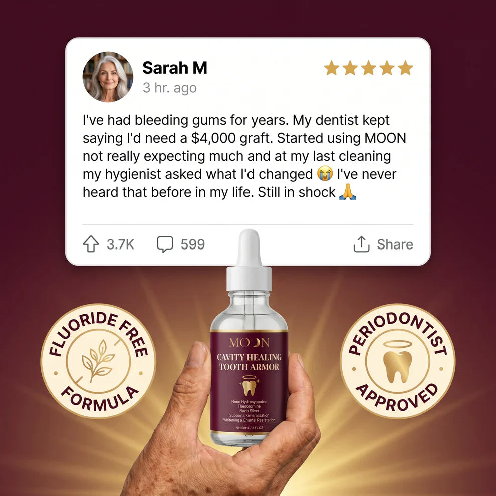 Tooth Enamel Care Drops – Nano-Hydroxyapatite