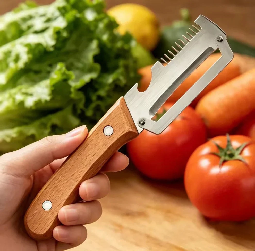 2-in-1 Serrated Vegetable Peeler