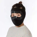 Winter Motorcycle Face Mask with Goggles