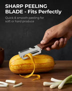 2-in-1 Serrated Vegetable Peeler
