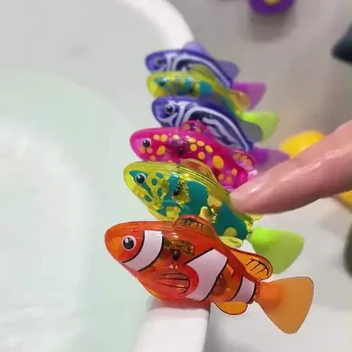 Magic Swimming Fish – Light-Up Bath Toy