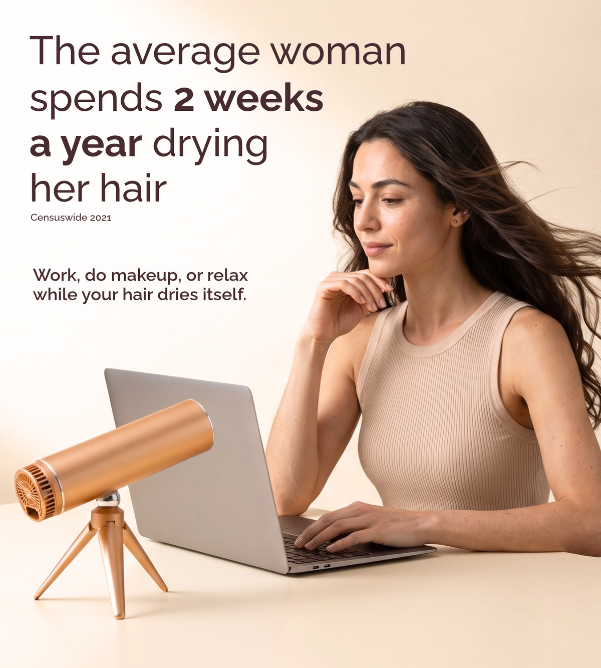 Hands-Free Hair Dryer | QuantroBay