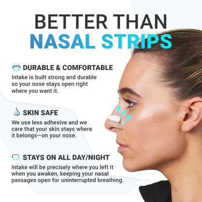 QunatroBay™ Intake Nasal Breathing Aid Starter Kit