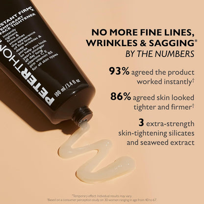 Peter Thomas Roth | Instant FIRM® Temporary Face Tightener | Firm and Smooth the Look of Fine Lines, Deep Wrinkles and Pores