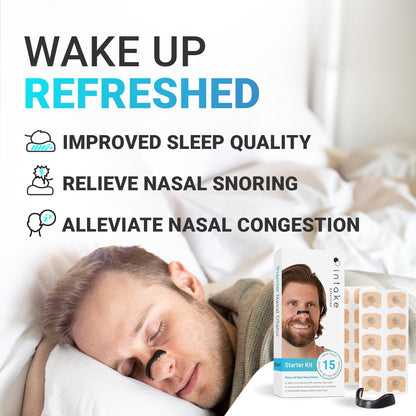 QunatroBay™ Intake Nasal Breathing Aid Starter Kit