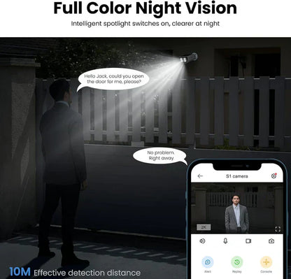 Aoqee SolarGuard - 2K Outdoor Security Camera