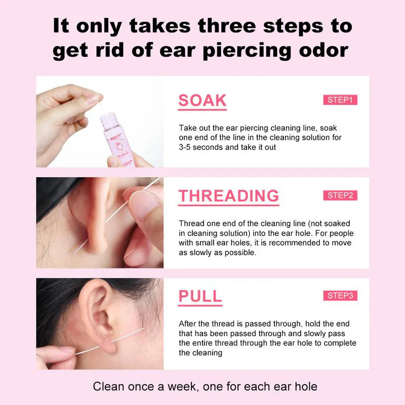 Piercing Cleaning Thread Kit – 180 Threads