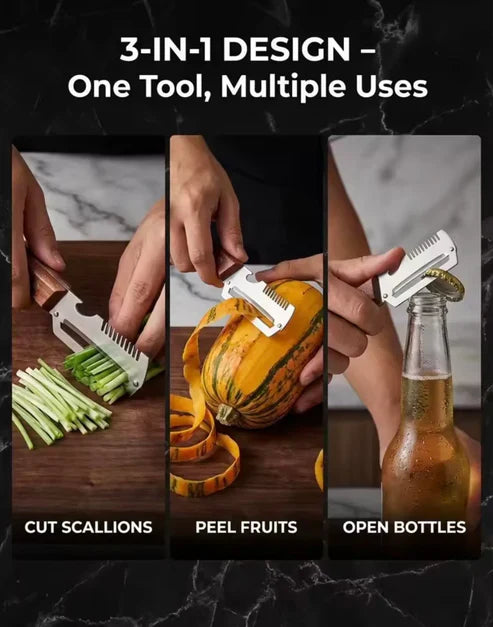 2-in-1 Serrated Vegetable Peeler