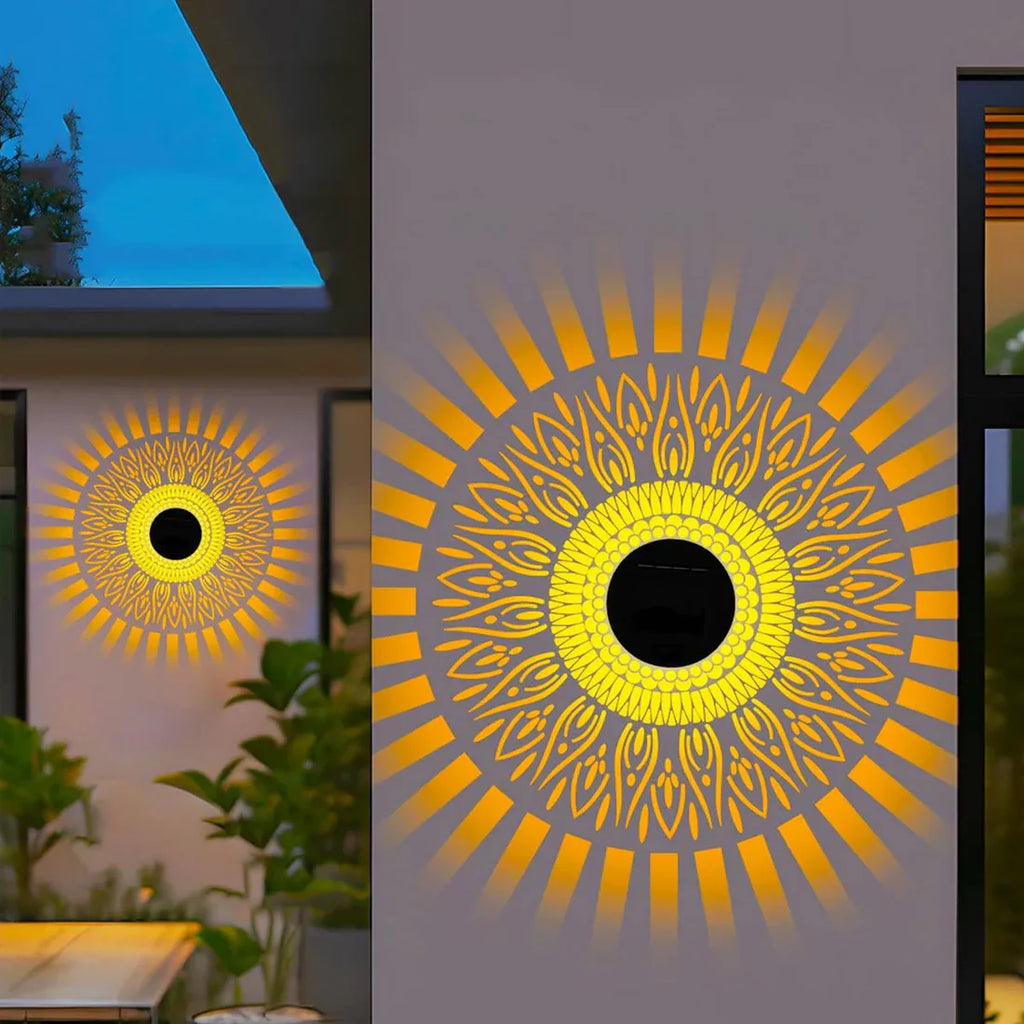 Faroles solares retro para exteriores