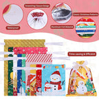 Christmas Gift Bags – Foil 32-Pack