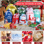Christmas Gift Bags – Foil 32-Pack