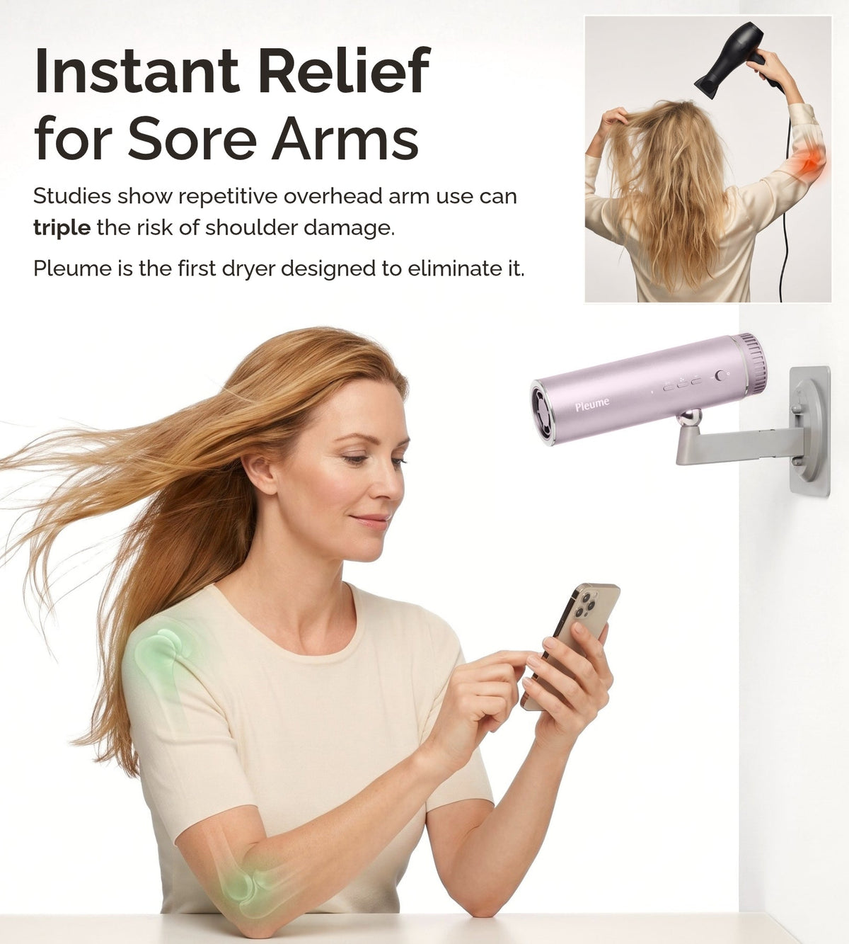 Hands-Free Hair Dryer | QuantroBay
