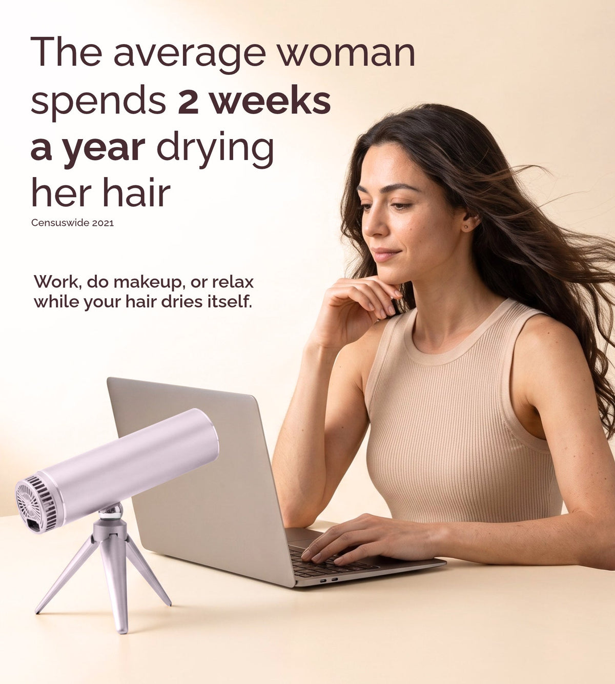 Hands-Free Hair Dryer | QuantroBay