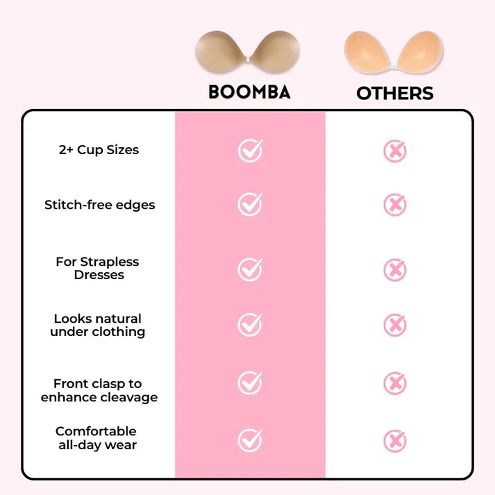Padded Sticky Bra – Reusable Lift & Cleavage