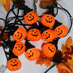 Guirnalda de luces LED de calabazas mini – Halloween