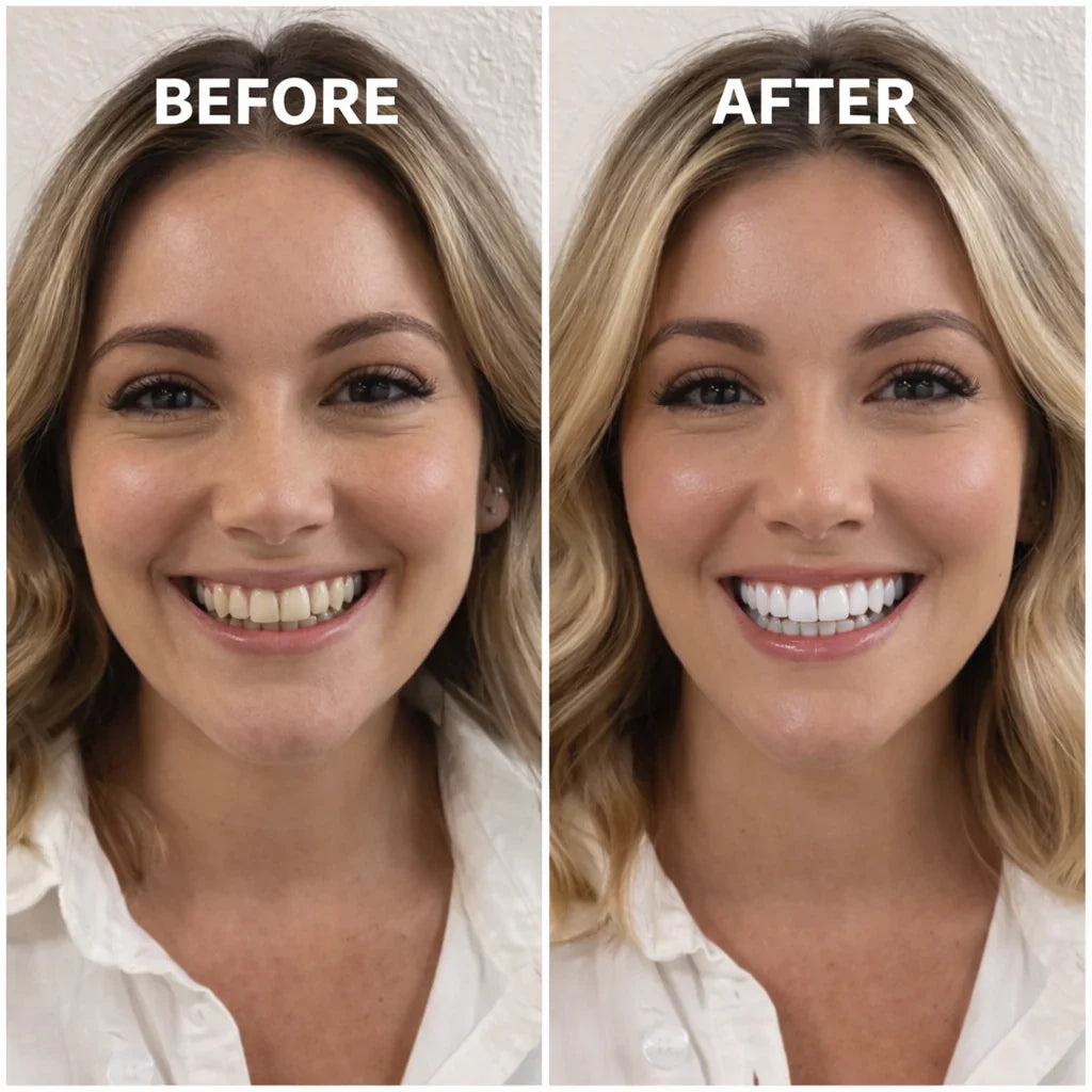 Purple Teeth Whitening Strips – PAP Formula