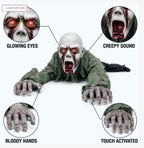 Accessoire de zombie rampant – Yeux rouges brillants