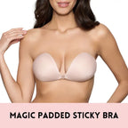 Padded Sticky Bra – Reusable Lift & Cleavage