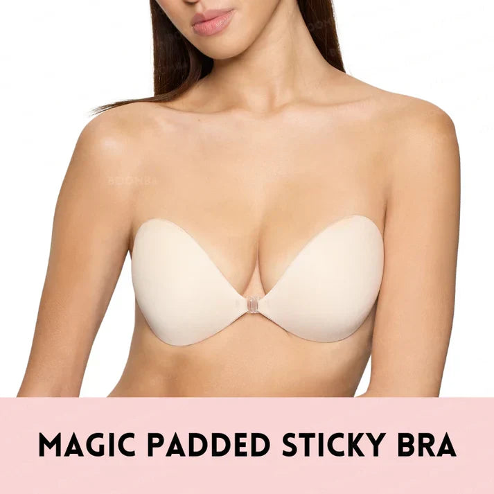 Padded Sticky Bra – Reusable Lift & Cleavage