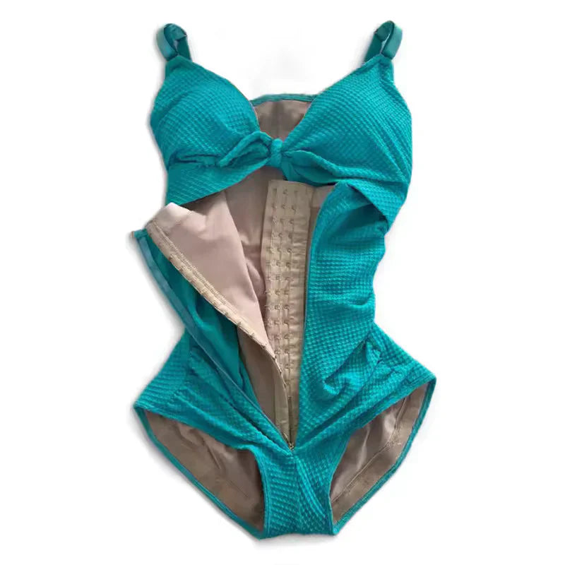 Tummy Control Swimsuit – Shapewear Fit