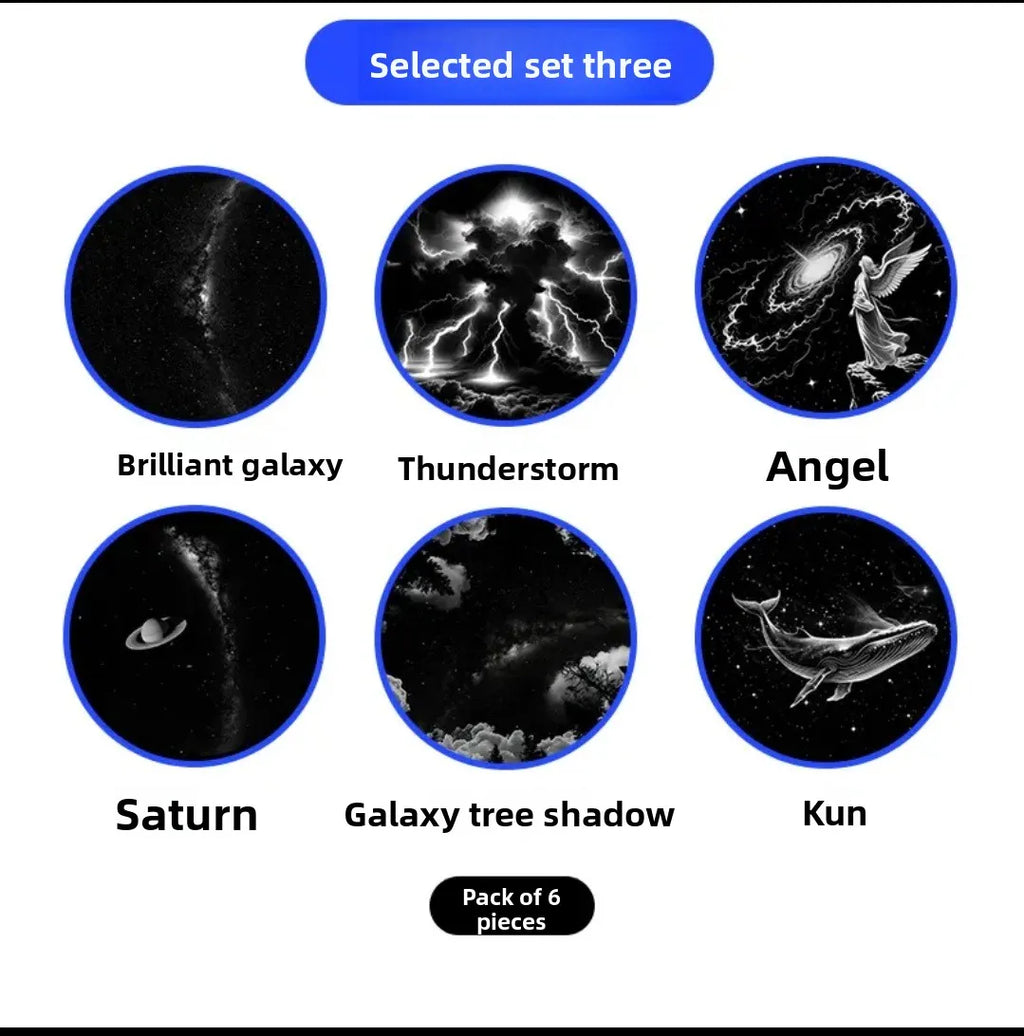 Galaxy Star Projector – 2-in-1 Night Light
