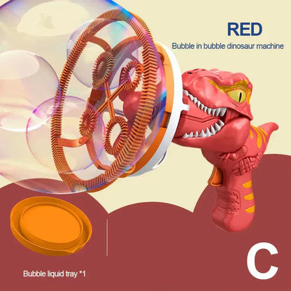 QunatroBay™ Dinosaur: Bubble in Bubble Maker