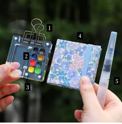 QunatroBay™ Portable Watercolor Palette