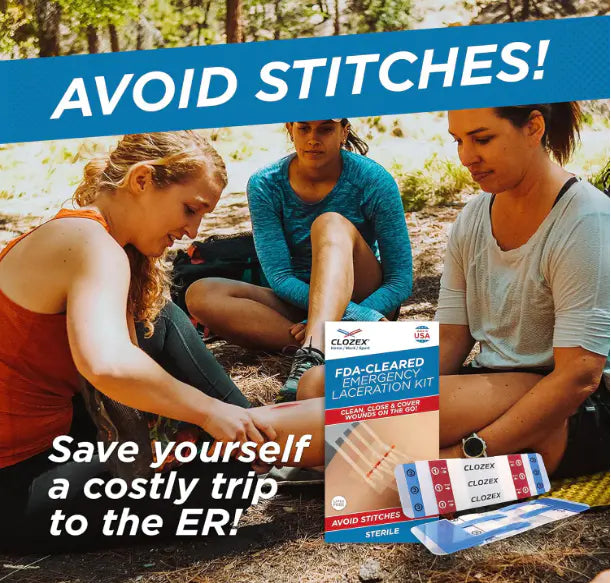 Emergency Wound Closure Strips – First Aid