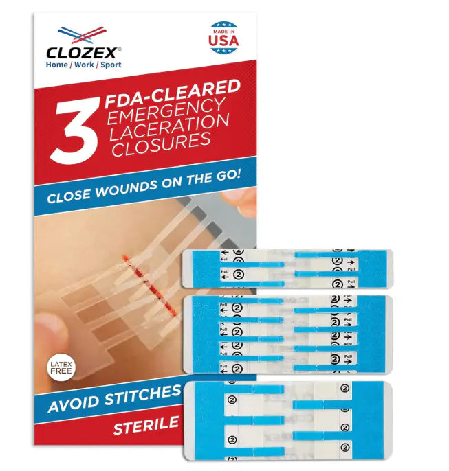 Emergency Wound Closure Strips – First Aid