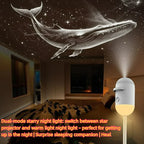 Galaxy Star Projector – 2-in-1 Night Light