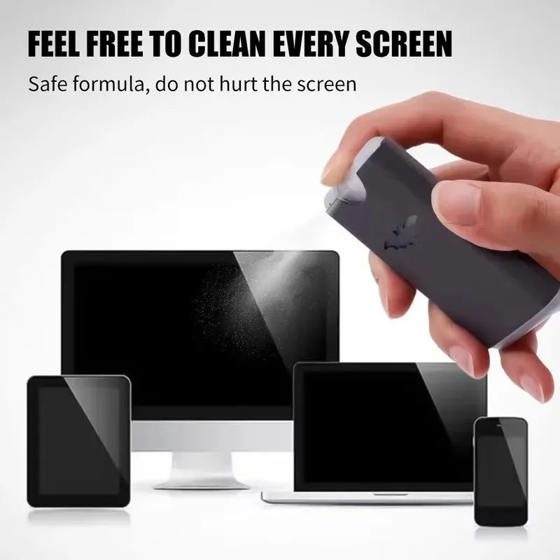 2-in-1 Microfiber Screen Cleaner Spray