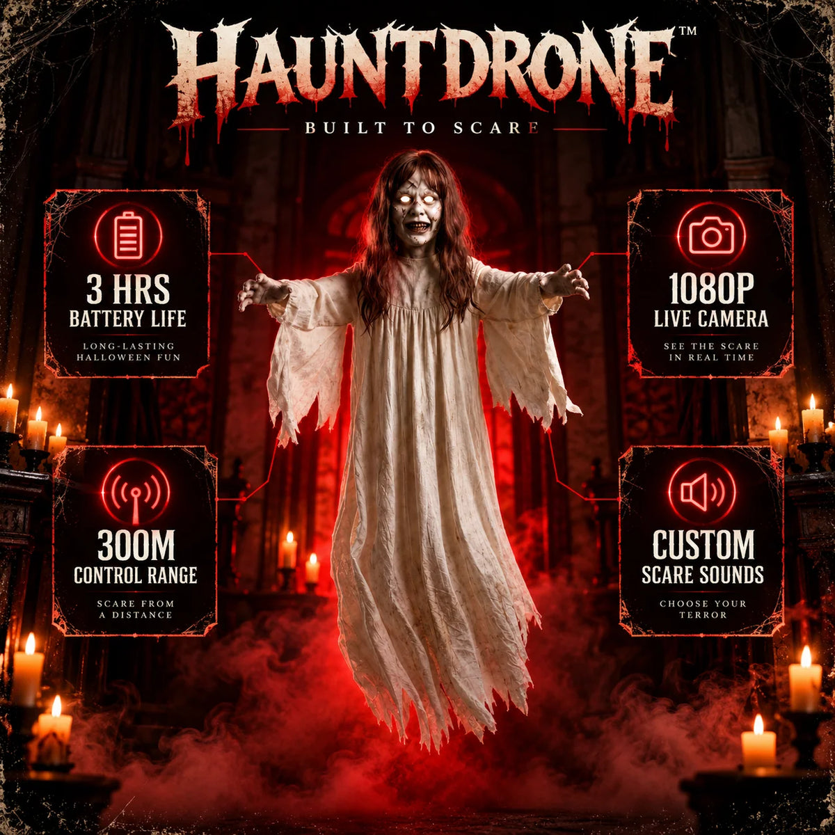 SpookyDrone – Flying Halloween Fright
