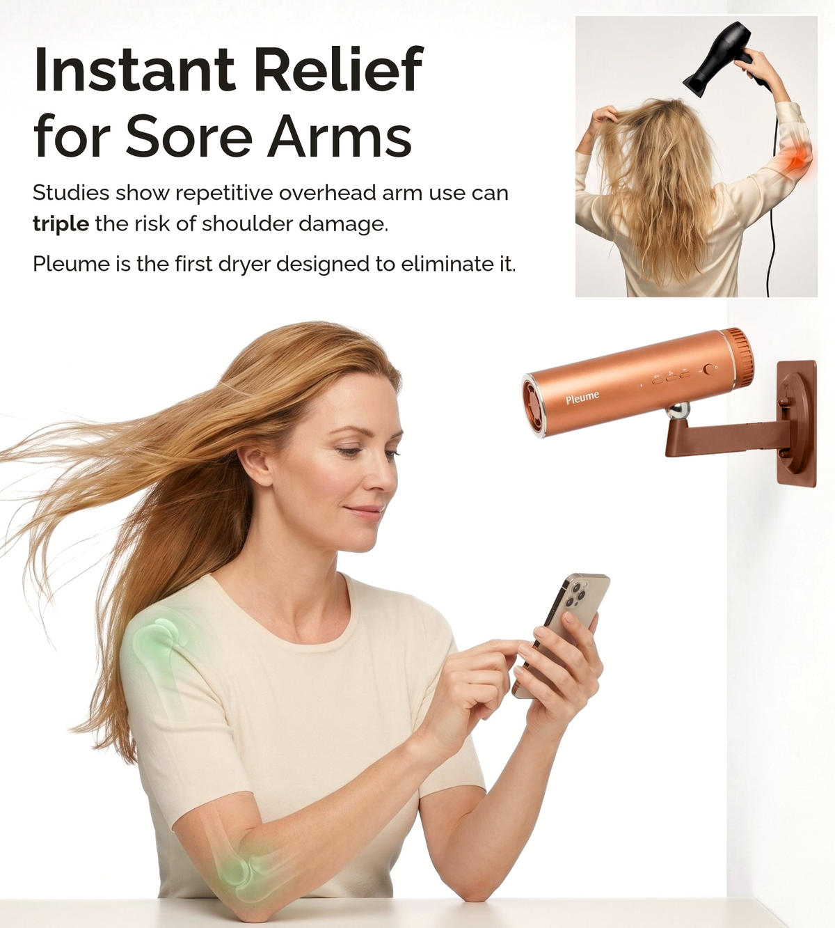 Hands-Free Hair Dryer | QuantroBay