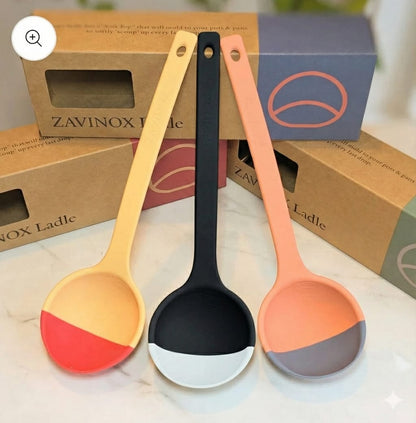 QunatroBay - Scoups Soft-Top Silicone Ladle - Buy One Get One