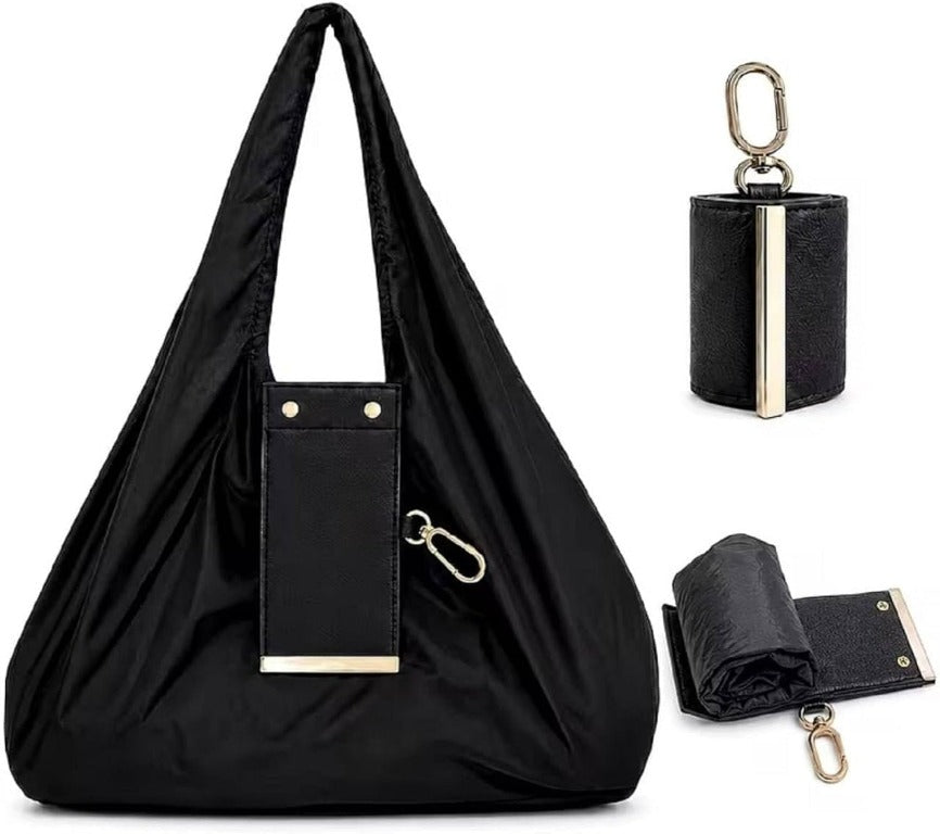 Foldable Shopping Tote Keychain