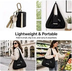 Foldable Shopping Tote Keychain