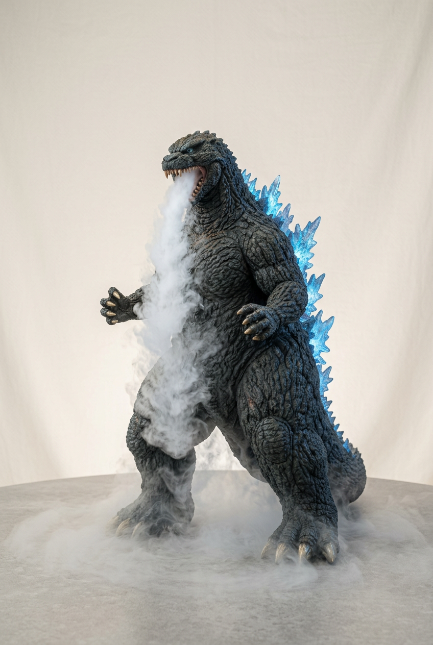 Atomic Kaiju Mist Figur – LED-Luftbefeuchter