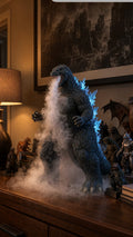 Atomic Kaiju Mist Figure – LED Humidifier with Glowing Mist Effect