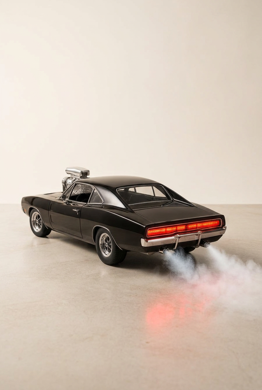 Voiture brumisateur noire – Humidificateur LED