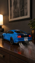 Blue Mustang Mist Car – LED Humidifier with Exhaust Smoke Effect