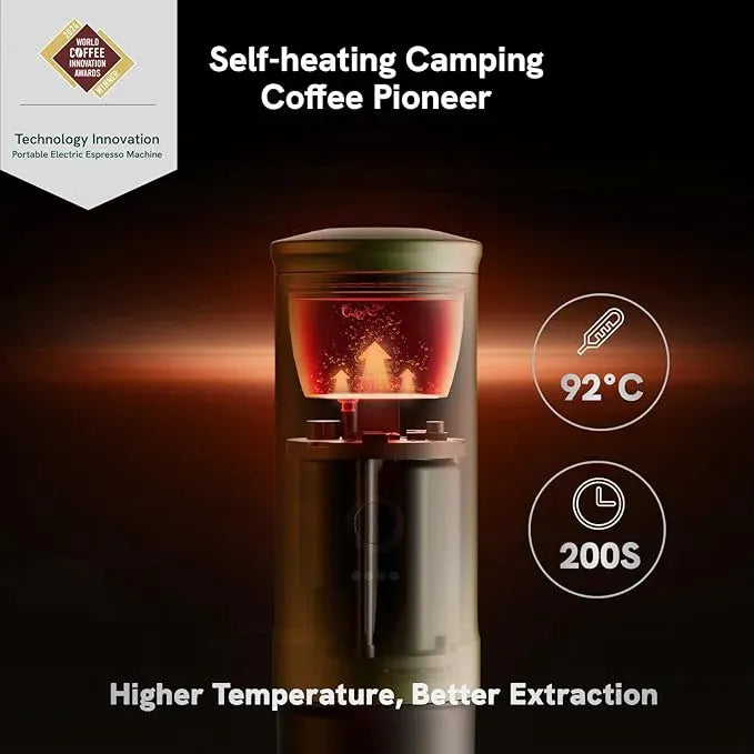 QunatroBay™ BrewMate 3-in-1 Portable Espresso Maker
