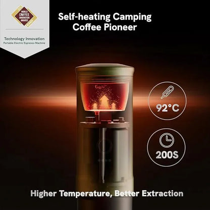 QunatroBay™ BrewMate 3-in-1 Portable Espresso Maker