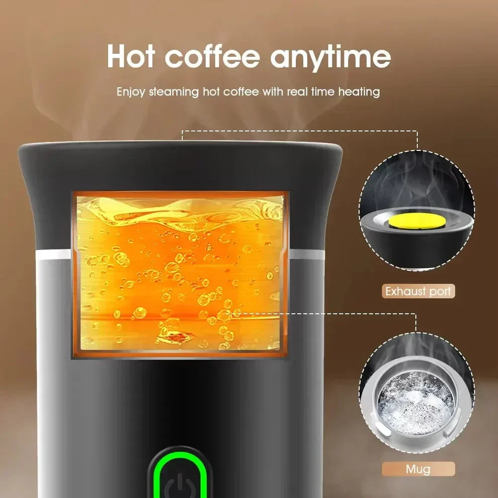 QunatroBay™ BrewMate 3-in-1 Portable Espresso Maker