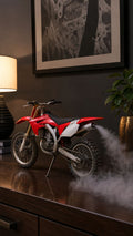 Dirt Bike Mist Motorcycle – LED Humidifier with Exhaust Smoke Effect