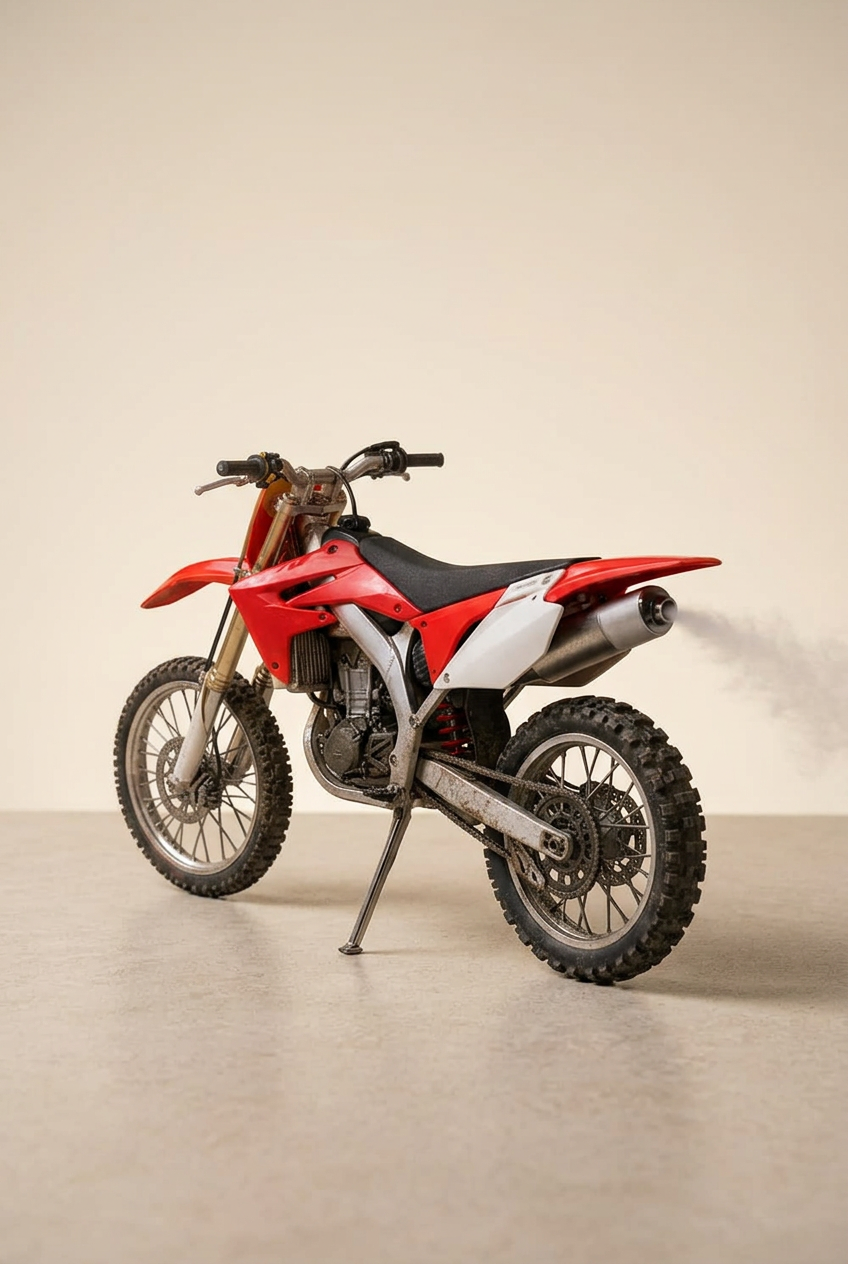 Moto de motocross Mist – Humidificateur LED