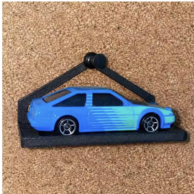 Wall Garage Display Stand for Mist Cars